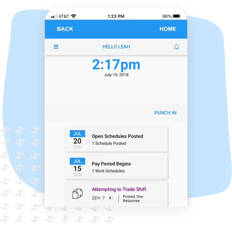 Enable Real-Time Transparency mobile dashboard